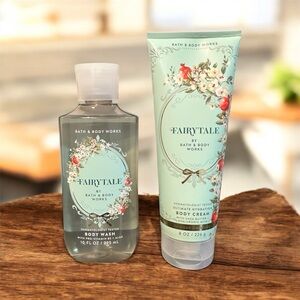 Bath & Body Works Fairytale Body Care Set - Body Wash & Body Cream